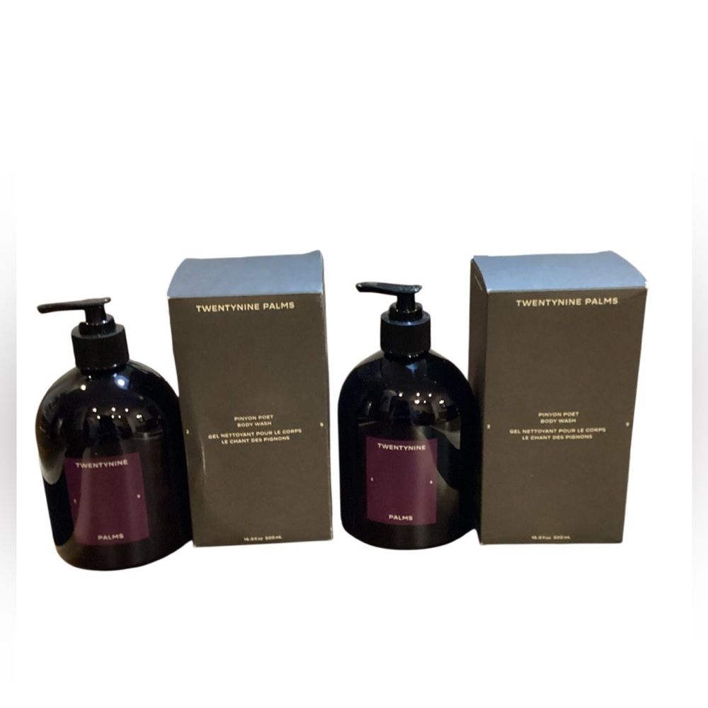 NEW Bundle of Two TwentyNine Palms Pinyon Poet Body Wash